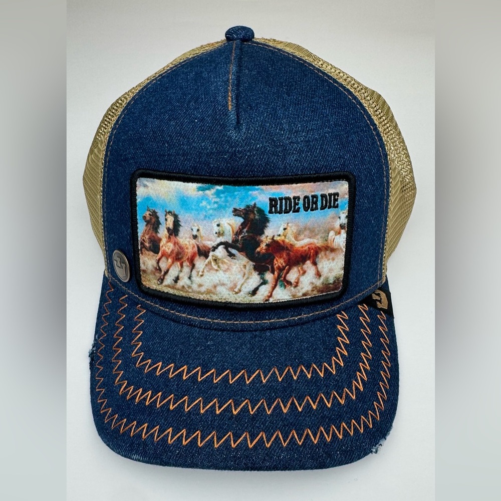 Goorin Bros Ride or Die Trucker Hat. Snapback. NWT - Picture 3 of 11